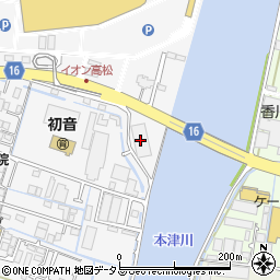 伊藤ハム四国センター周辺の地図