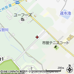 大阪府阪南市鳥取174周辺の地図