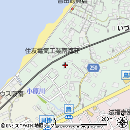 大阪府阪南市鳥取990周辺の地図