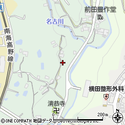和歌山県橋本市橋谷643周辺の地図