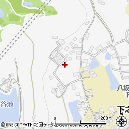 奈良県五條市釜窪町周辺の地図