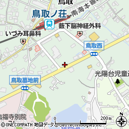 大阪府阪南市鳥取464周辺の地図