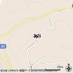 奈良県下市町（吉野郡）才谷周辺の地図
