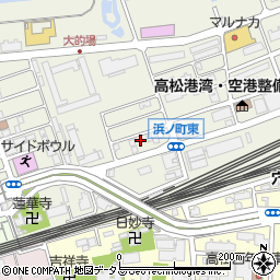 香川県高松市浜ノ町63-19周辺の地図