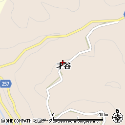 奈良県吉野郡下市町才谷445周辺の地図