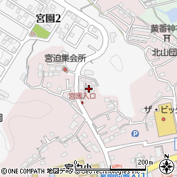 広島県廿日市市宮内1302周辺の地図