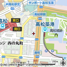 イカリソース株式会社　高松営業所周辺の地図