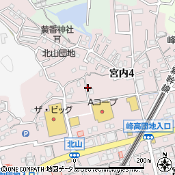 株式会社西松屋チェーン　廿日市宮内店周辺の地図