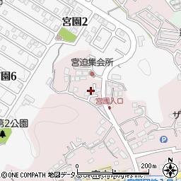 広島県廿日市市宮内1445周辺の地図