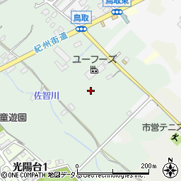大阪府阪南市鳥取192周辺の地図