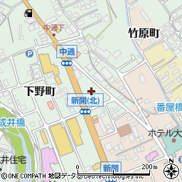 山陽空調工業株式会社　竹原営業所周辺の地図