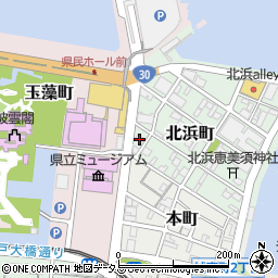香川県高松市北浜町15周辺の地図
