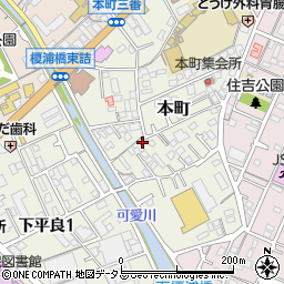 こうき寿司周辺の地図