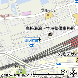 香川県高松市浜ノ町73周辺の地図