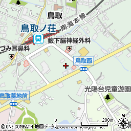 大阪府阪南市鳥取459周辺の地図