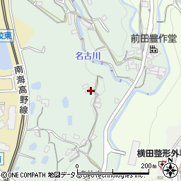 和歌山県橋本市橋谷740周辺の地図