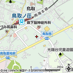 スペースＥＣＯ鳥取ノ荘駅前駐車場周辺の地図