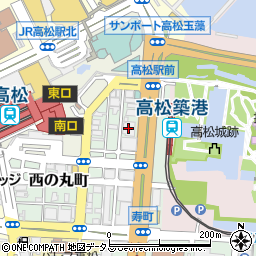 星光ビルサービス株式会社高松営業所周辺の地図