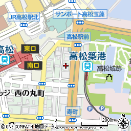 個別指導アクシス香川本部周辺の地図