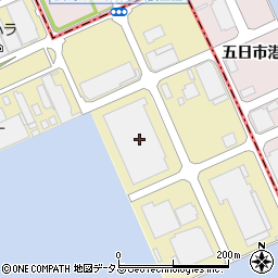 広島県廿日市市木材港北14周辺の地図