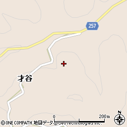 奈良県吉野郡下市町才谷504周辺の地図