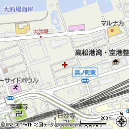 香川県高松市浜ノ町61周辺の地図