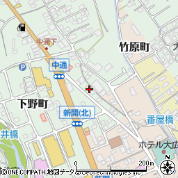 竹原自動車株式会社周辺の地図