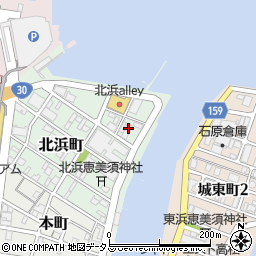 香川県高松市北浜町5周辺の地図