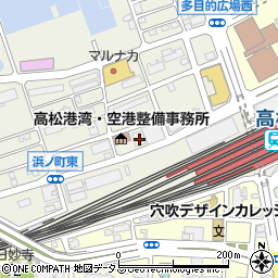 香川県高松市浜ノ町72周辺の地図