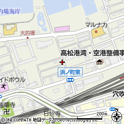 香川県高松市浜ノ町61-1周辺の地図