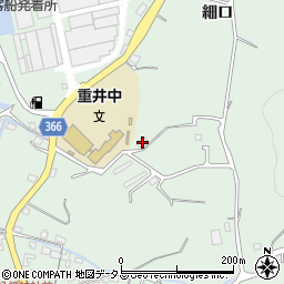 広島県尾道市因島重井町442周辺の地図