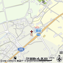 広島県東広島市黒瀬町小多田325周辺の地図