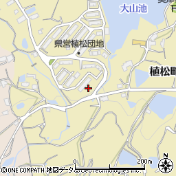 香川県高松市植松町161周辺の地図
