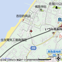 大阪府阪南市鳥取738周辺の地図