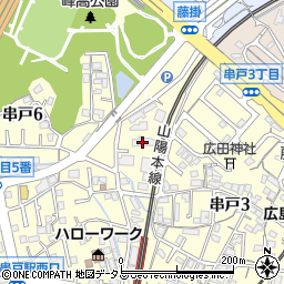 藤和宮内串戸ハイタウン周辺の地図