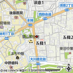 ヤマハ音楽教室桜井誠文堂周辺の地図