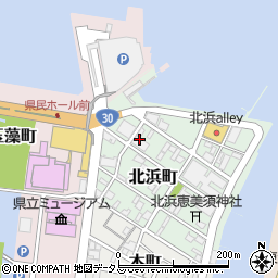 香川県漁業協同組合　連合会経理課周辺の地図