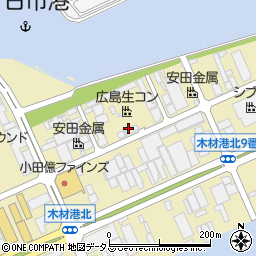 広島生コン運送株式会社周辺の地図