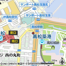 高松ステーションホテル周辺の地図