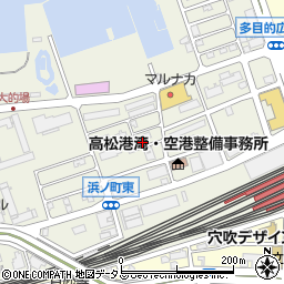 香川県高松市浜ノ町64-4周辺の地図