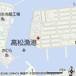 香川県高松市浜ノ町25周辺の地図