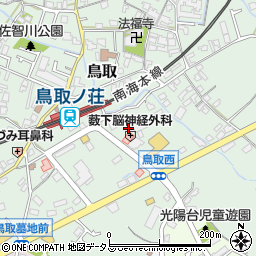大阪府阪南市鳥取439周辺の地図