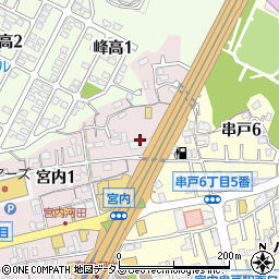 エネクス石油販売西日本ホリデー車検廿日市周辺の地図