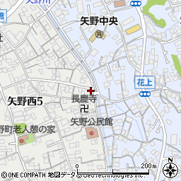 花本洋品店周辺の地図