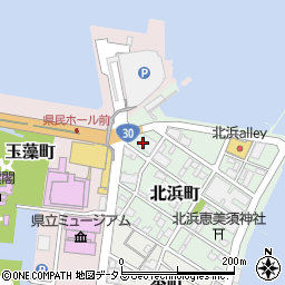 香川県高松市北浜町9周辺の地図