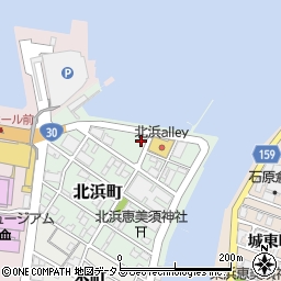 香川県高松市北浜町周辺の地図