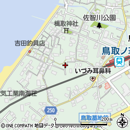 大阪府阪南市鳥取719周辺の地図