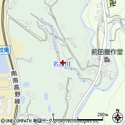 和歌山県橋本市橋谷821周辺の地図