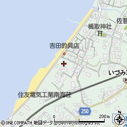 大阪府阪南市鳥取1029周辺の地図