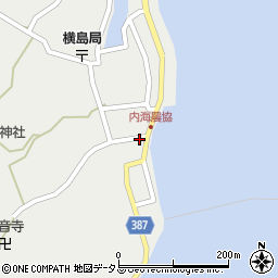ａｐｏｌｌｏｓｔａｔｉｏｎ内海ＳＳ周辺の地図